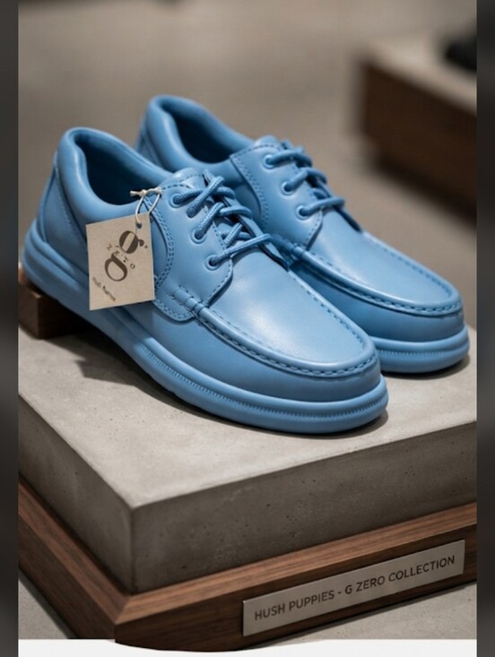 Hush Puppies Other - Hush Puppies Men’s Gus Light Blue Boat Shoes